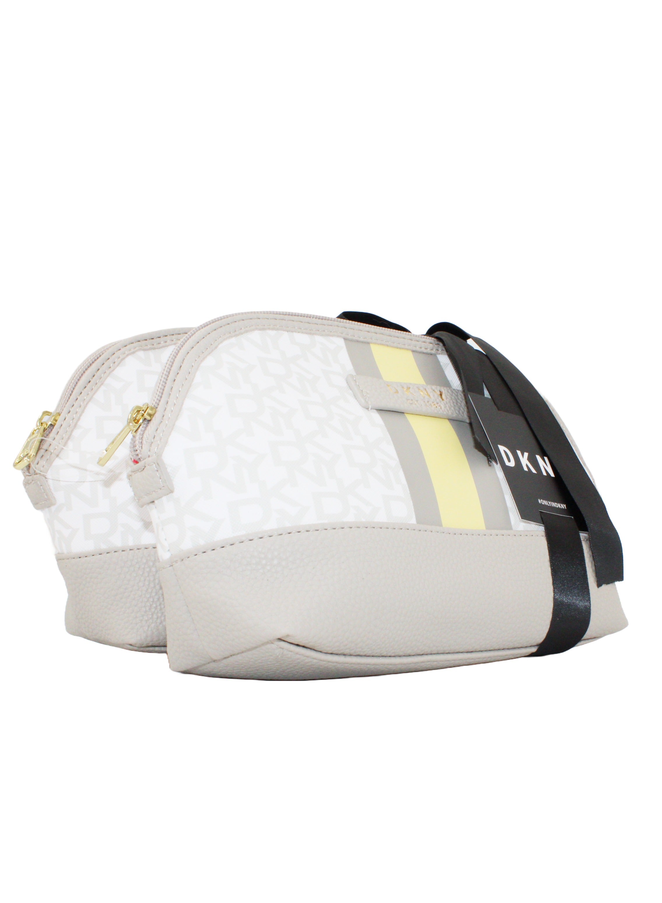 DKNY Signature Stripe 2.0 Cosmetic Bag