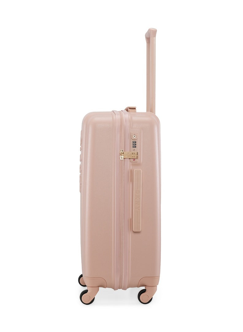 Dkny Promo INTL PR1 Hardside Luggage on Wheels for Unisex | Ultra Lightweight ABS on with Spinner Wheels 4 Color Sunkiss