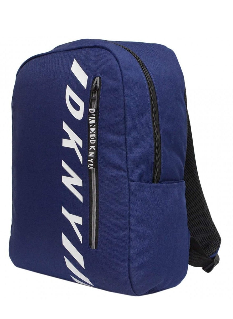 DKNY Zoom Business Travel Daypack Laptop Backpack for Men Women and Teens (Navy)