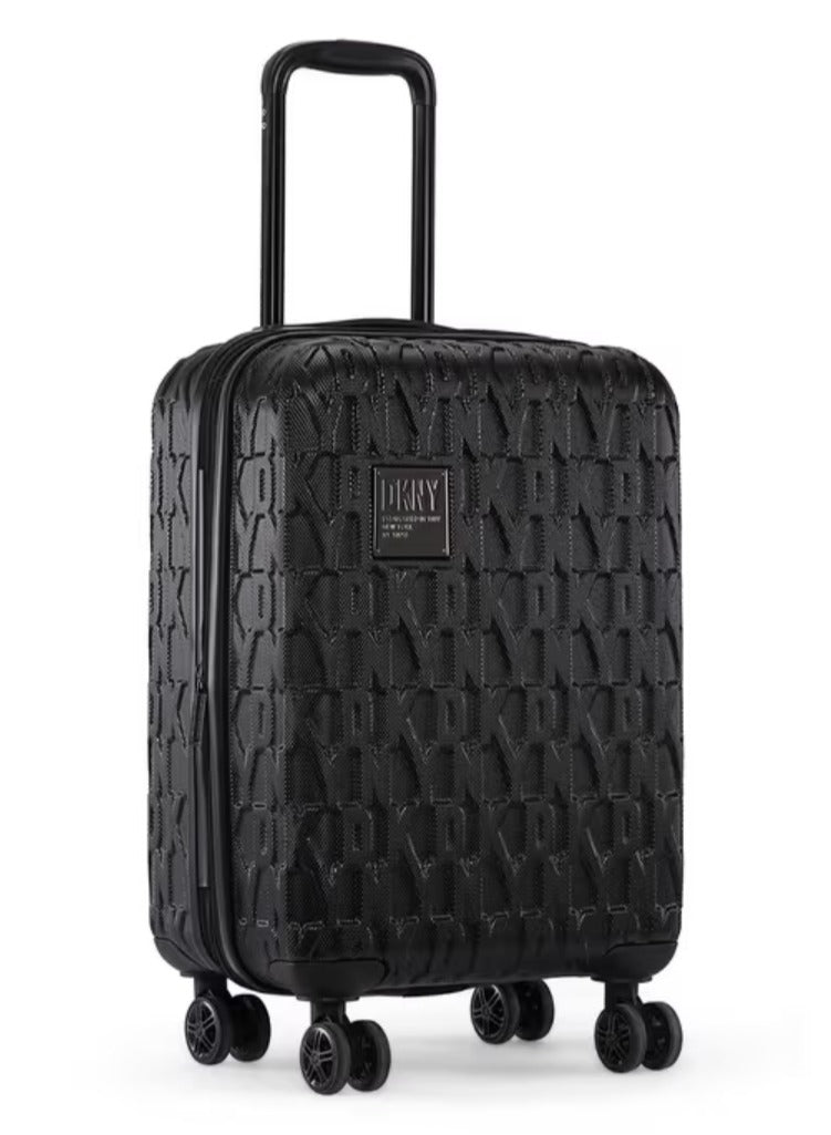 DNA Hardside Luggage on Wheels for Unisex | Ultra Lightweight ABS on with Spinner Wheels 4 Color Black