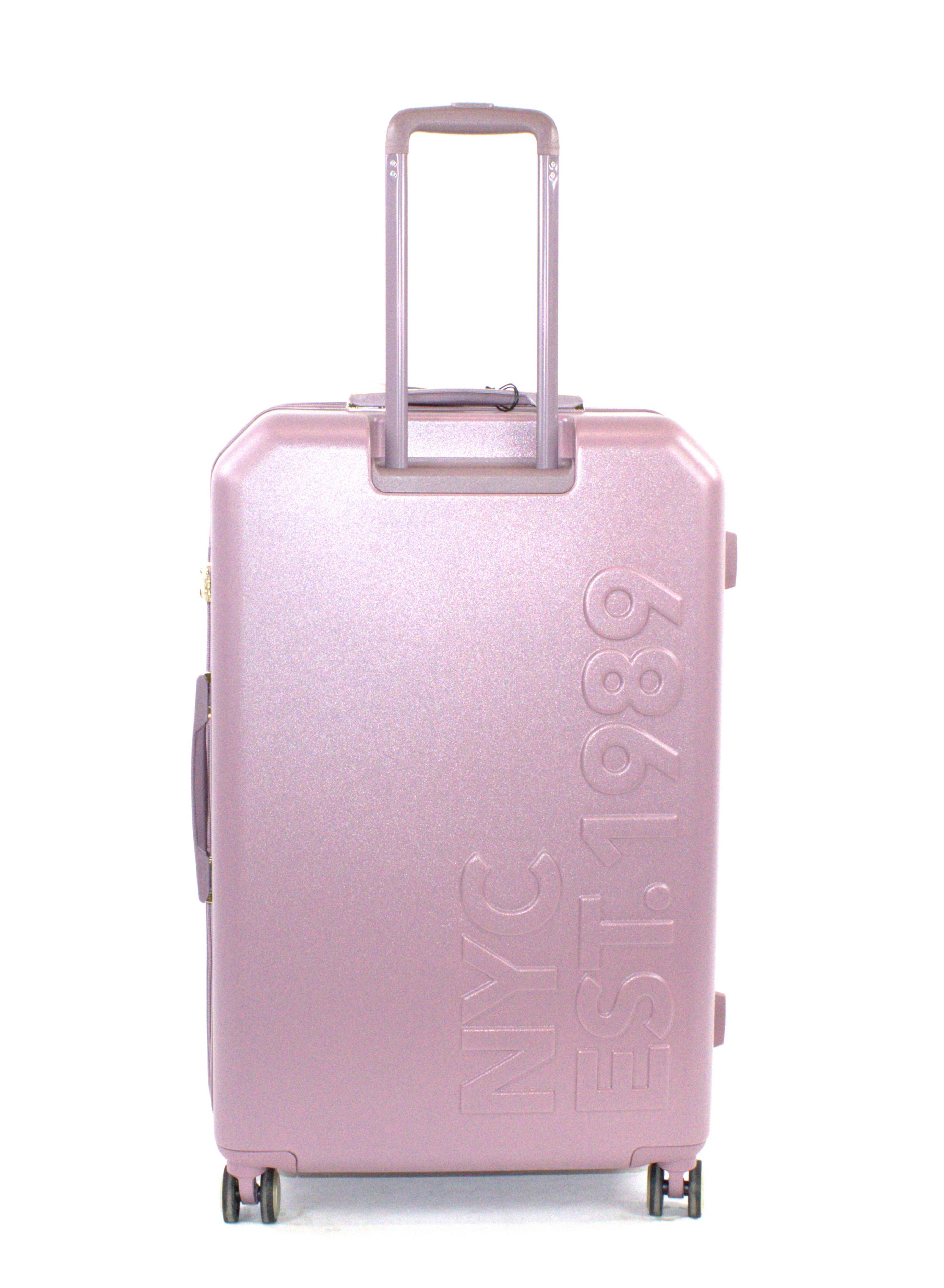 Dkny Remix Hardside Luggage on Wheels for Unisex | Ultra Lightweight ABS on with Spinner Wheels 4 Color French Mauve