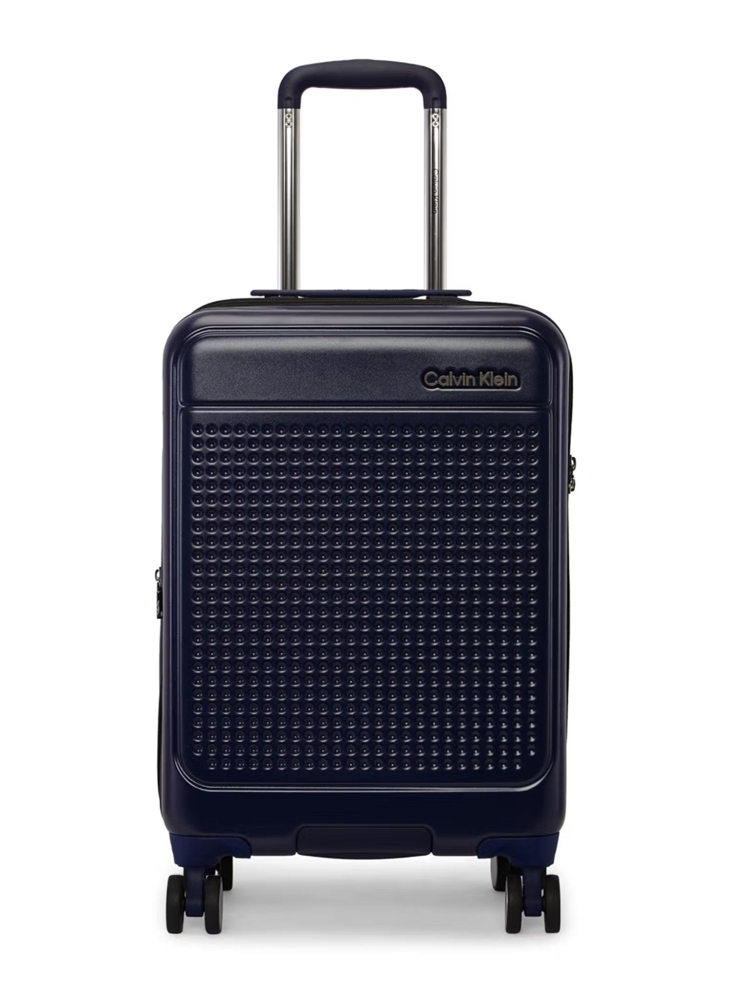 Calvin Klein In Stereo Hardside Luggage on Wheels for Unisex | Ultra Lightweight ABS with 4 Spinner Wheels|Color Midnight Navy