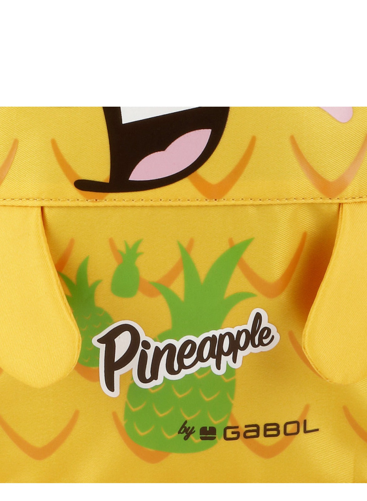 Gabol Tutti Frutti Kids Backpack Lightweight Children's Nursery School Bag for Preschool Boys Girls Theme Pineapple
