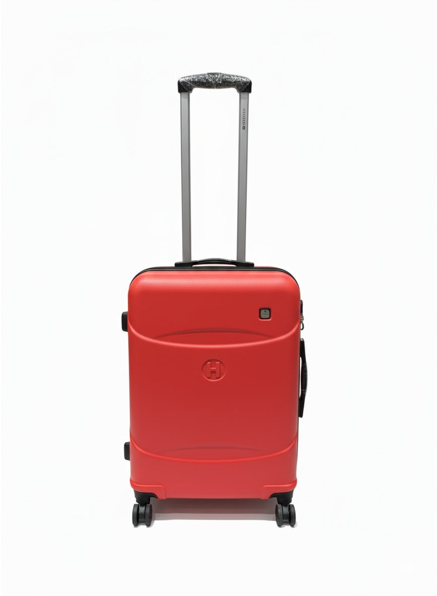 Gabol Orleans Small Trolley Bag – Coral – ABS Hard Shell 4-Wheel Lightweight Travel Suitcase