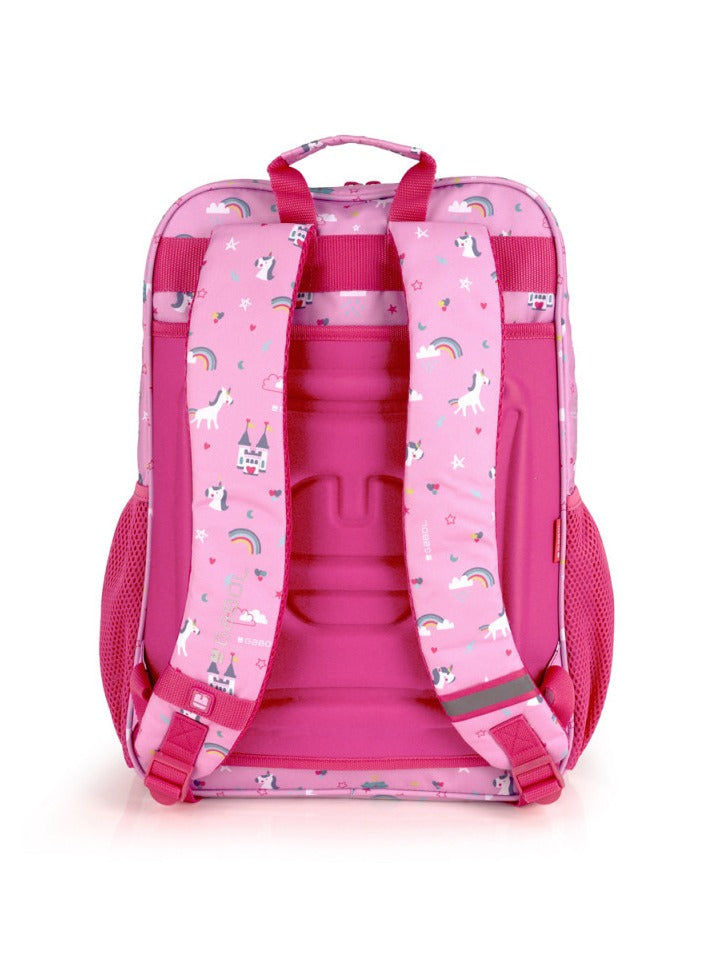 Gabol Rainbow Kids Backpack Lightweight Children's Nursery School Bag for Preschool Boys Girls