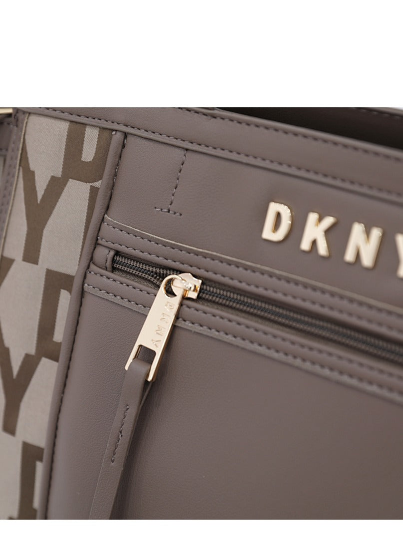 ICONIC women's handbag & shoulder bags women shoulder tote bags top handle satchel color TAUPE