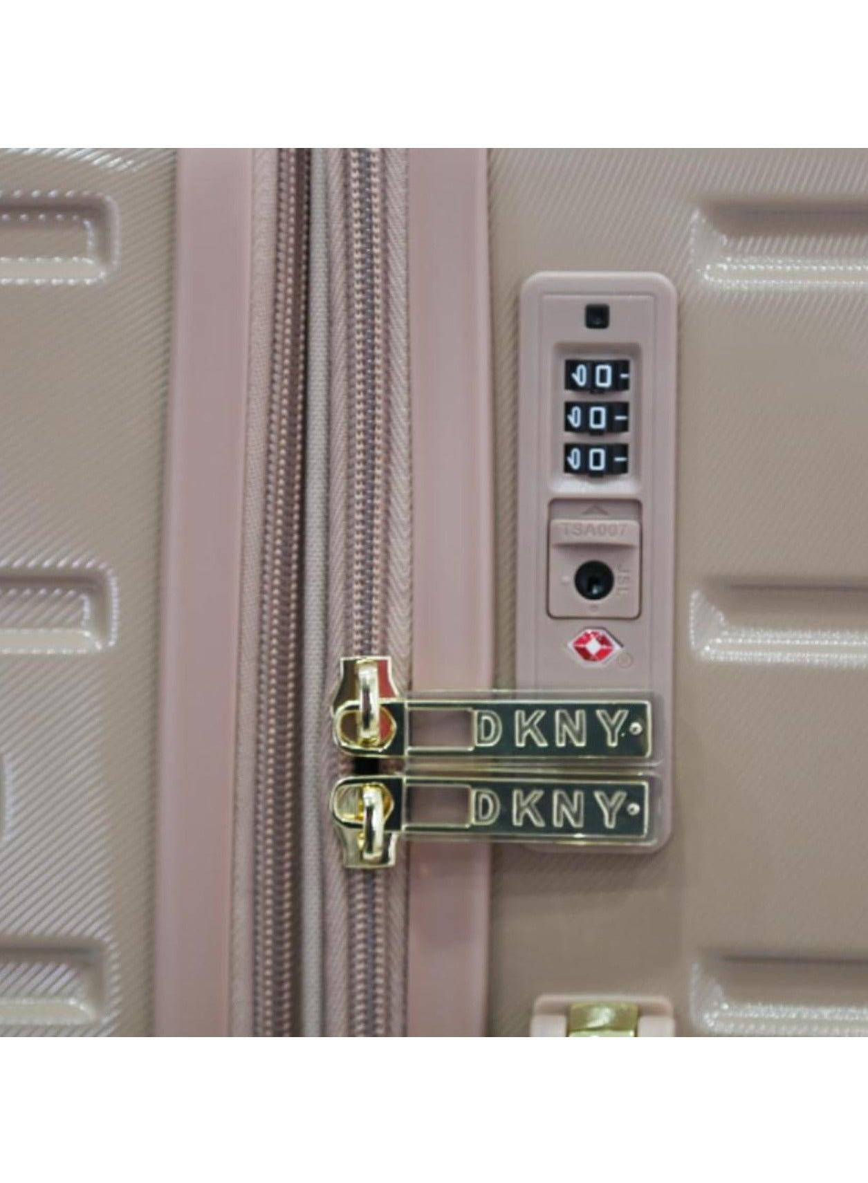 Bias HS Hard Case Luggage Trolley for Unisex ABS Lightweight 4 Double Wheeled Suitcase With Built In TSA Type Lock Color Cappuccino