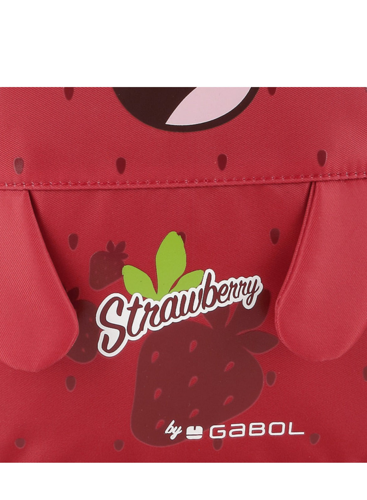 Gabol Tutti Frutti Kids Backpack Lightweight Children's Nursery School Bag for Preschool Boys Girls Theme Strawberry