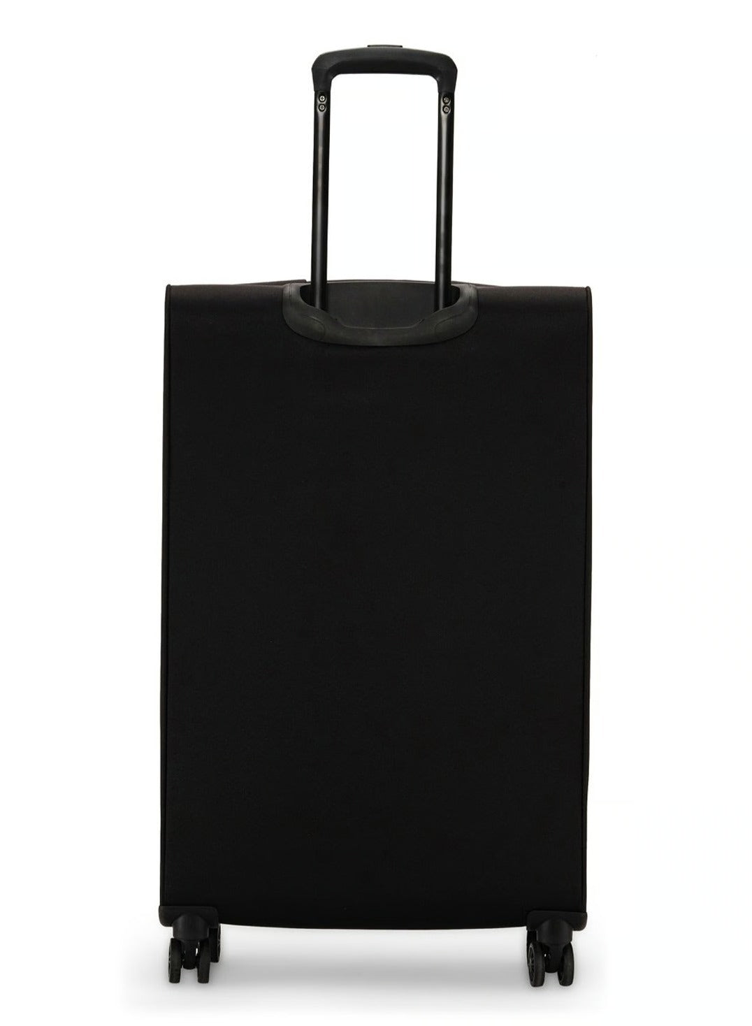 Impressionist soft side luggage on wheels for Unisex | Ultra Lightweight ABS on with Spinner wheels 4 Color Black