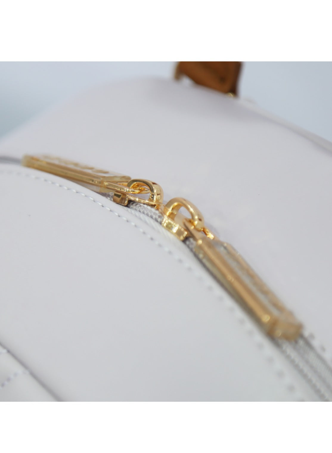 DKNY Leather Backpack for Women | Stylish light grey Color | Lightweight & Durable Design