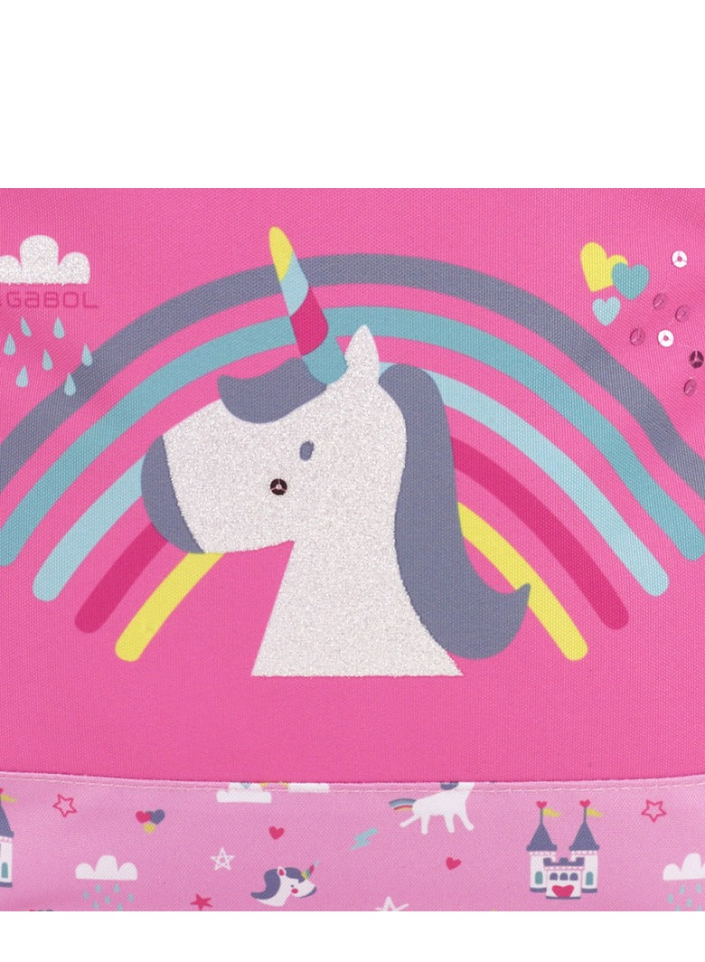 Gabol Rainbow Kids Backpack Lightweight Children's Nursery School Bag for Preschool Boys Girls