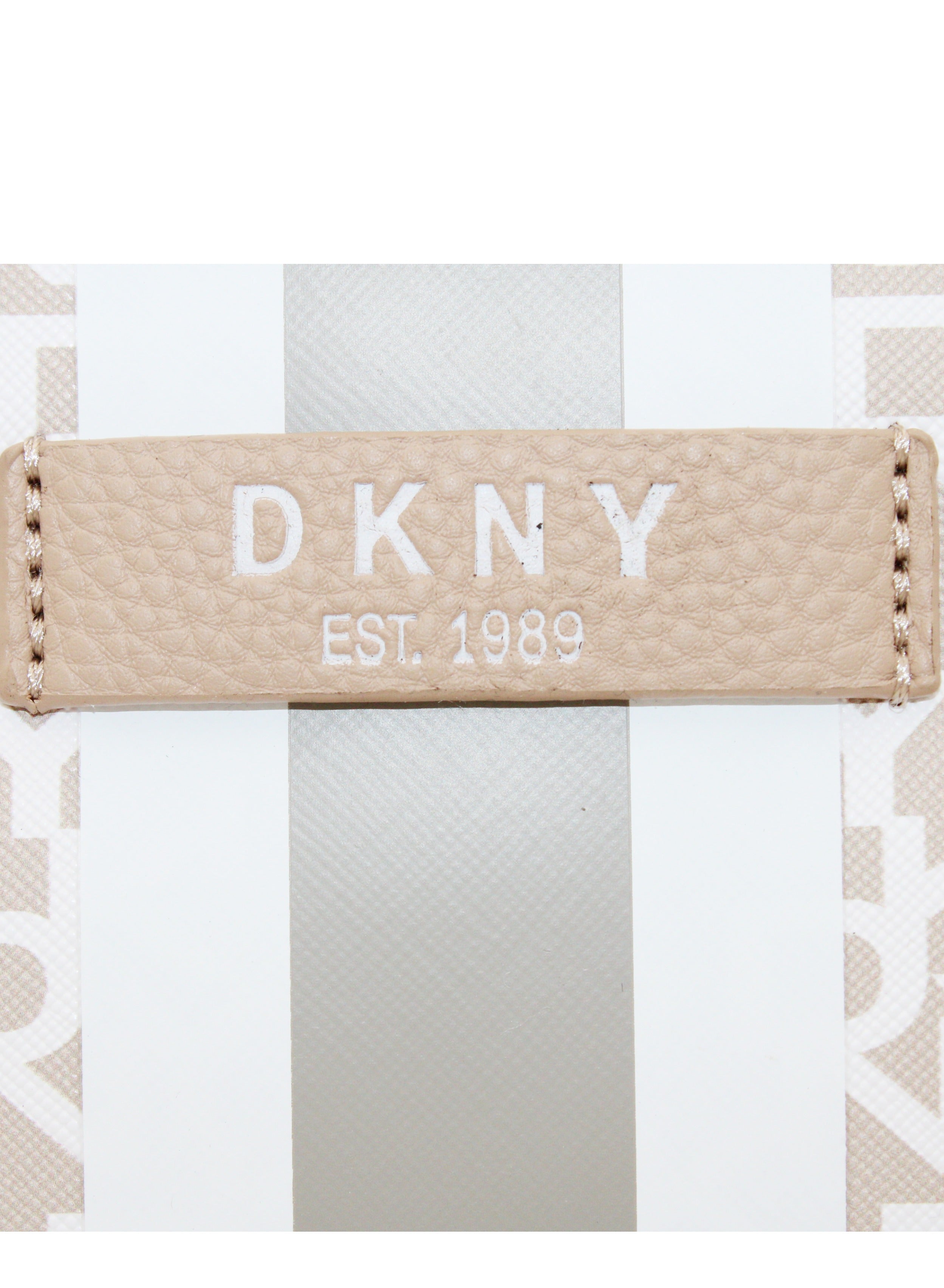 DKNY Signature Stripe Cosmetic Pouch