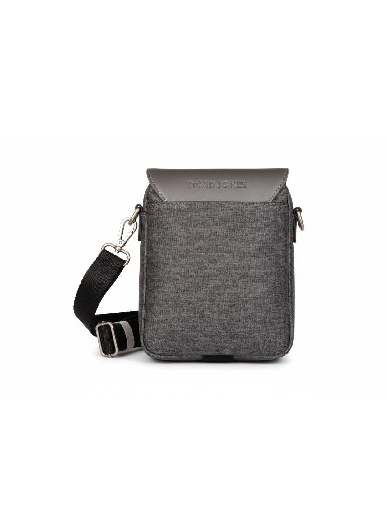 David Jones Womens Handbag Stylish and Durable Everyday Carry | Color Silvery Gray (CM7491)