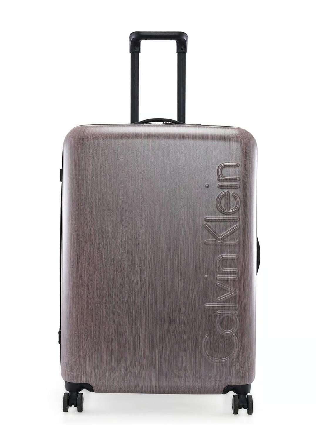 Calvin Klein South Hampton Hardside Spinner Luggage On Wheels, Ultra Lightweight ABS, 4 Double Wheels