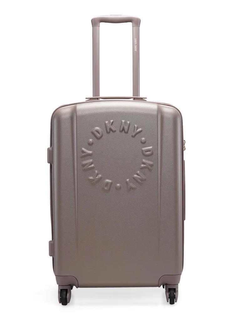 Dkny Promo INTL PR1 hardside luggage on wheels for unisex | ultra lightweight ABS on with spinner wheels 4 color Ash