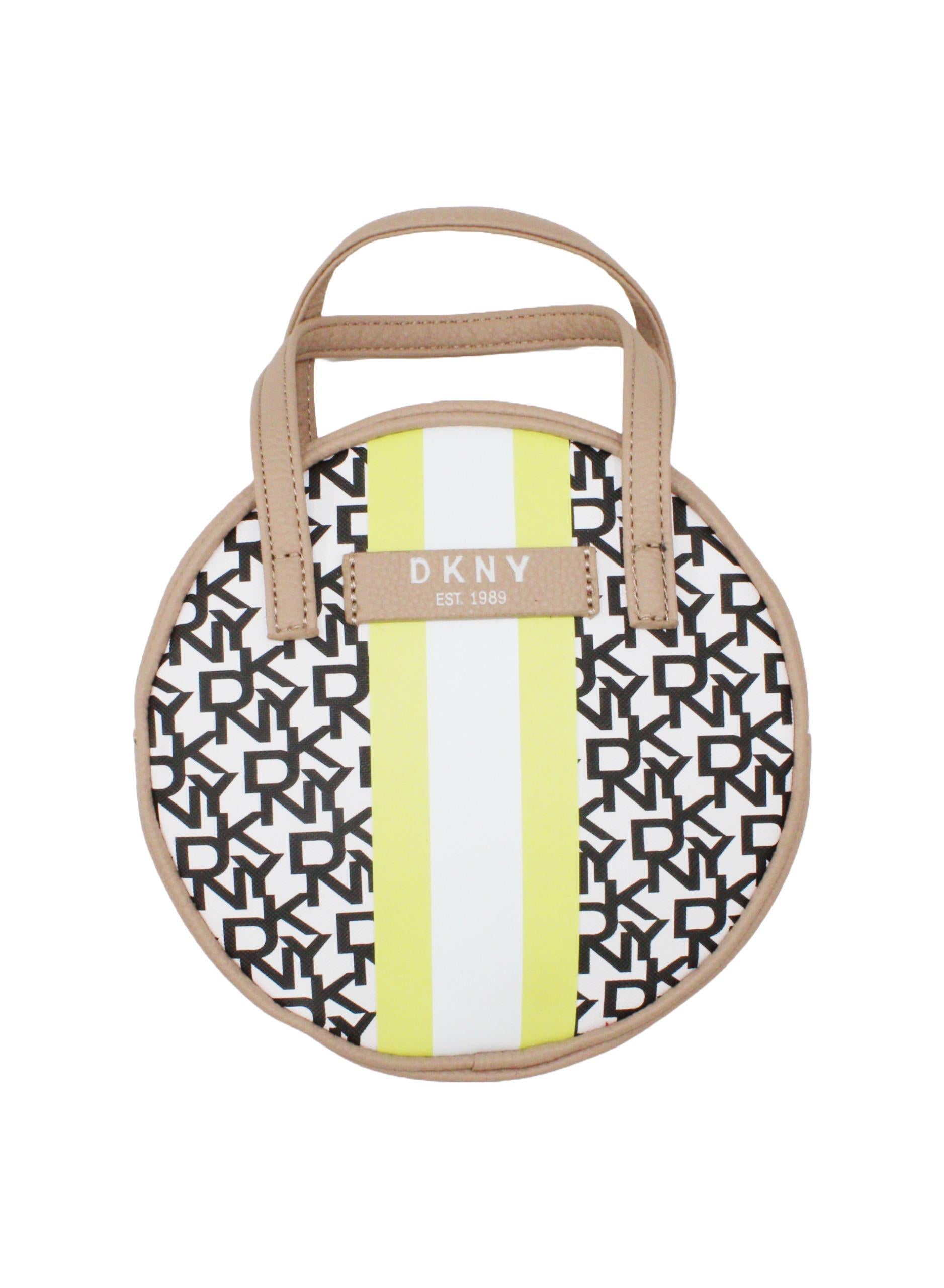 DKNY Signature Stripe Cosmetic Bag