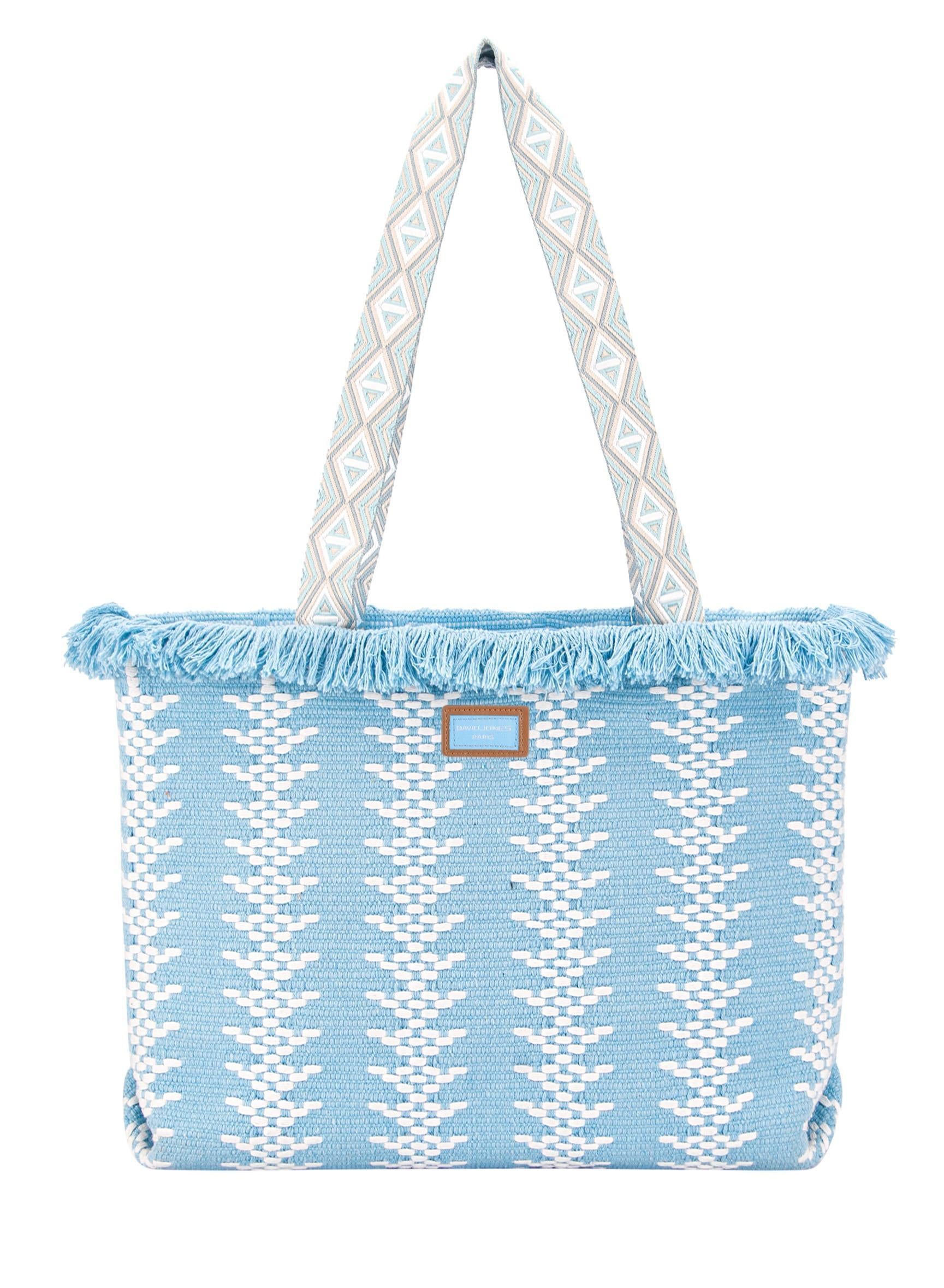 David Jones Kanza Womens Canvas Summer Tote Bags, Casual Beach Multifunction Bag,  Top Handle Shopping Crossbody Bag, Shoulder Bag Daily Working Handbag for Ladies Women Daily Use