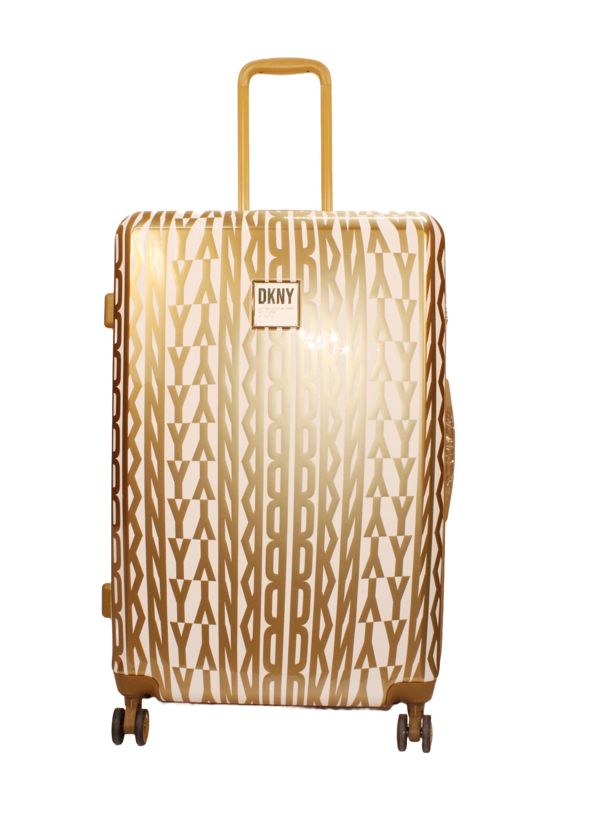 GLITZ GLAM Hardside Luggage on Wheels for Unisex | Ultra Lightweight ABS on with Spinner Wheels 4 Color GOLD