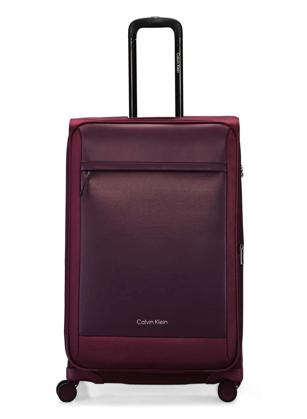 Escape softside spinner luggage on wheels, ultra lightweight ABS, 4 double wheels Color Mauve