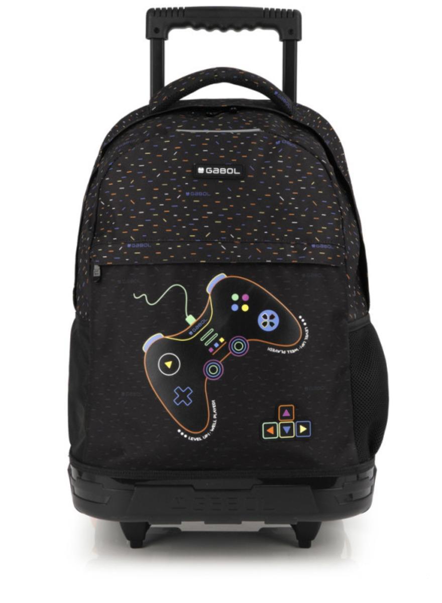 Gabol Virtual Kids Trolley Backpack Children's Nursery School Bag for Preschool Boys Girls