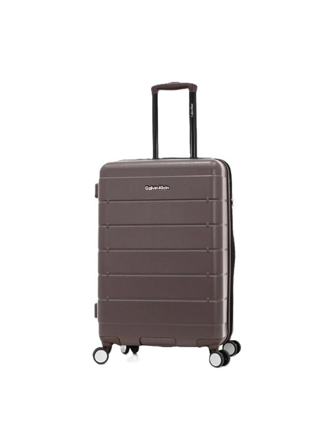 Palisades Hardside Luggage on Wheels for Unisex | Ultra Lightweight ABS on with Spinner Wheels 4 Color Brown