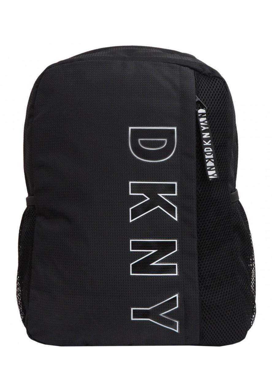 DKNY Venture Business Travel Daypack Laptop Backpack for Men Women and Teens (Black)
